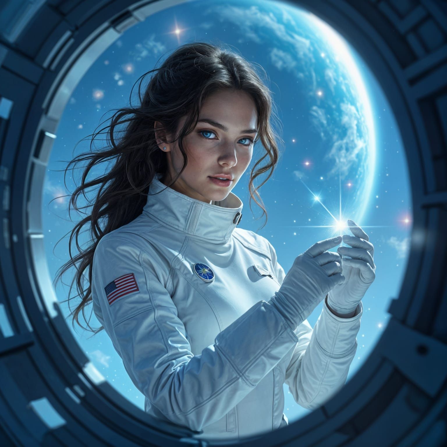 Celestial Architect Crafts Cosmic Dyson Sphere