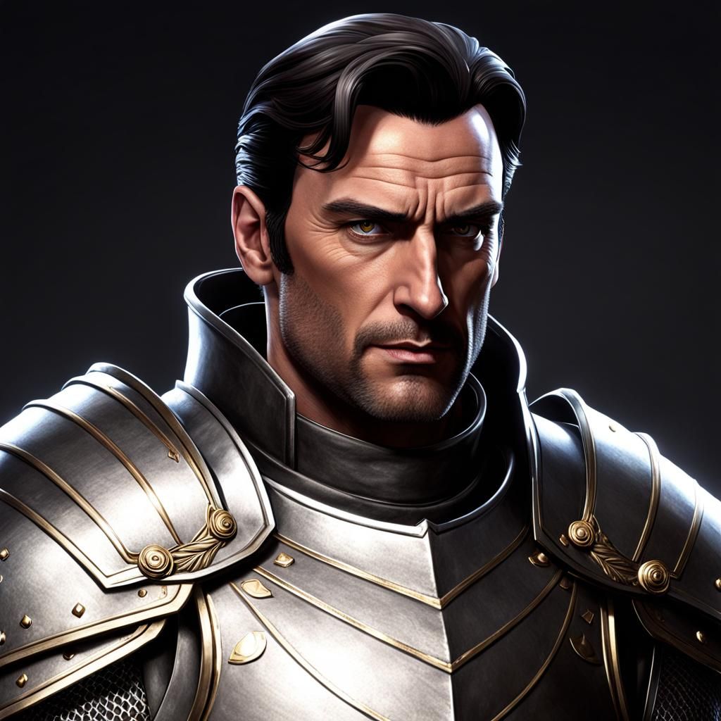 Human Male Cleric Portrait