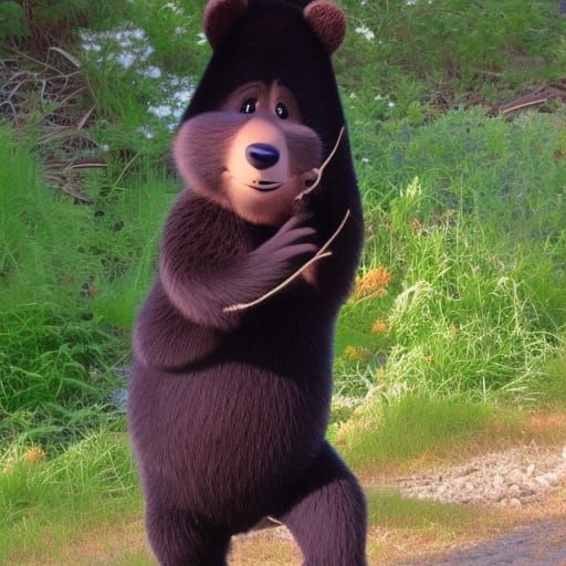 Yogi Bear: An AI-Generated Interpretation