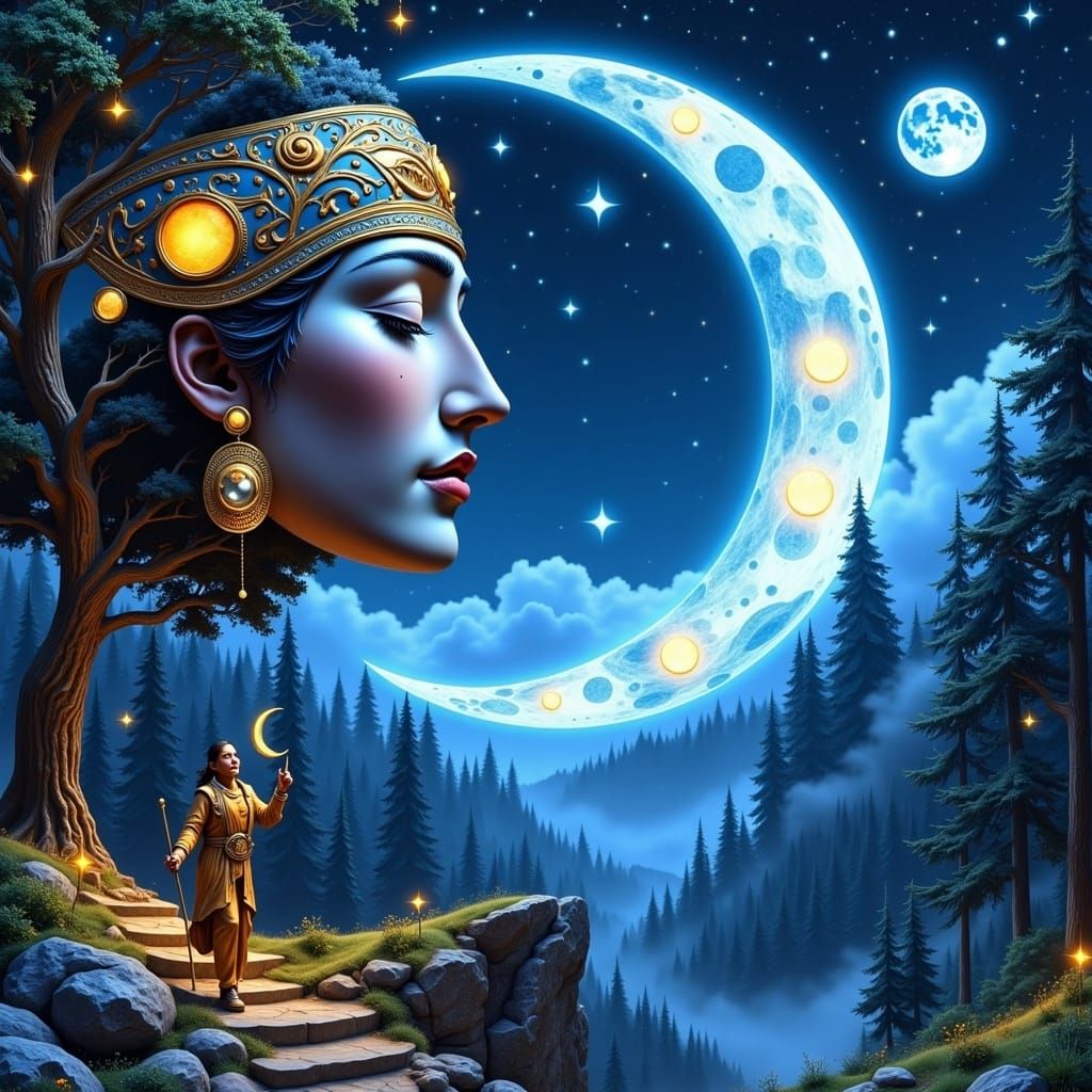 Sacagawea Guides Explorers Through Alien World