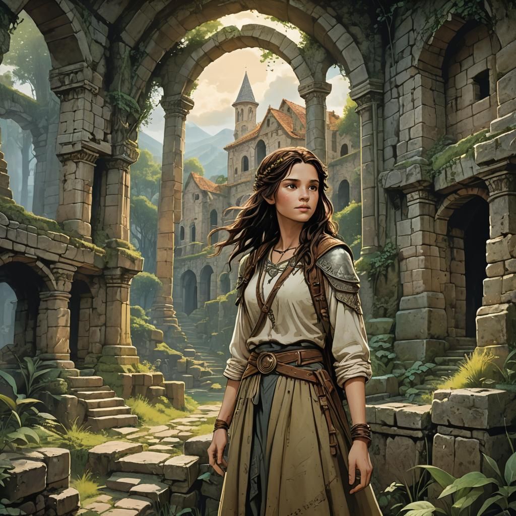 Once upon a time, in a quaint little village nestled between rolling hills and whispering forests, there lived a young g...