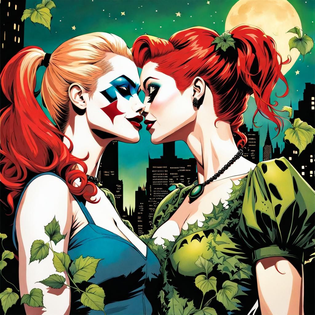 Heroes and Villains: Harley and Ivy