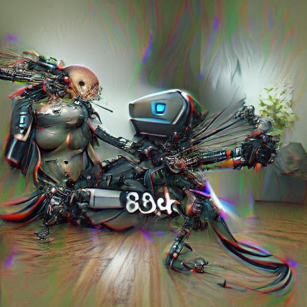 Murderbot Realistic 3D Rendering
