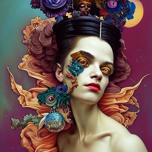 Lisa Simpson: Decadent Cartoon Art