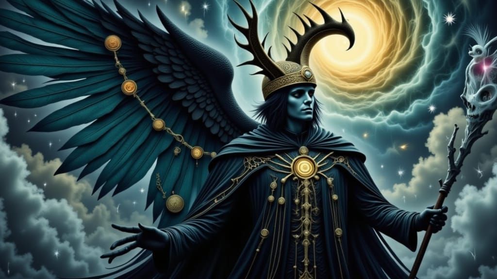 <lora:Psychopomp:1.0> Loki