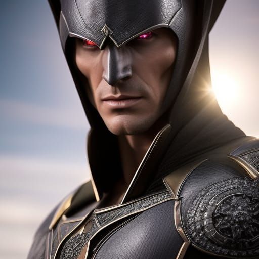 Hyperdetailed Photorealistic Dark Elf Portrait