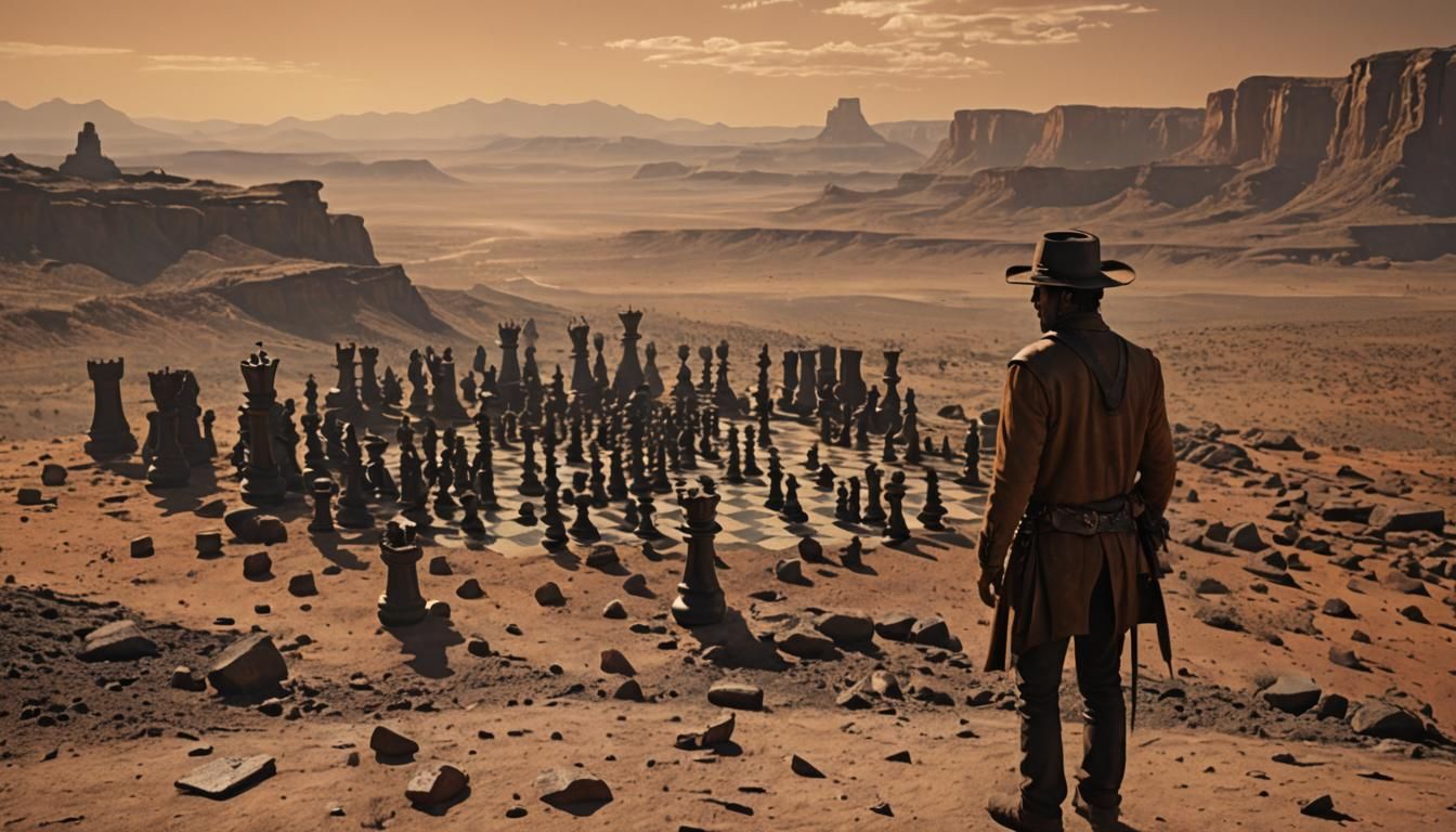 Jhin High Noon Skin in Western Landscape