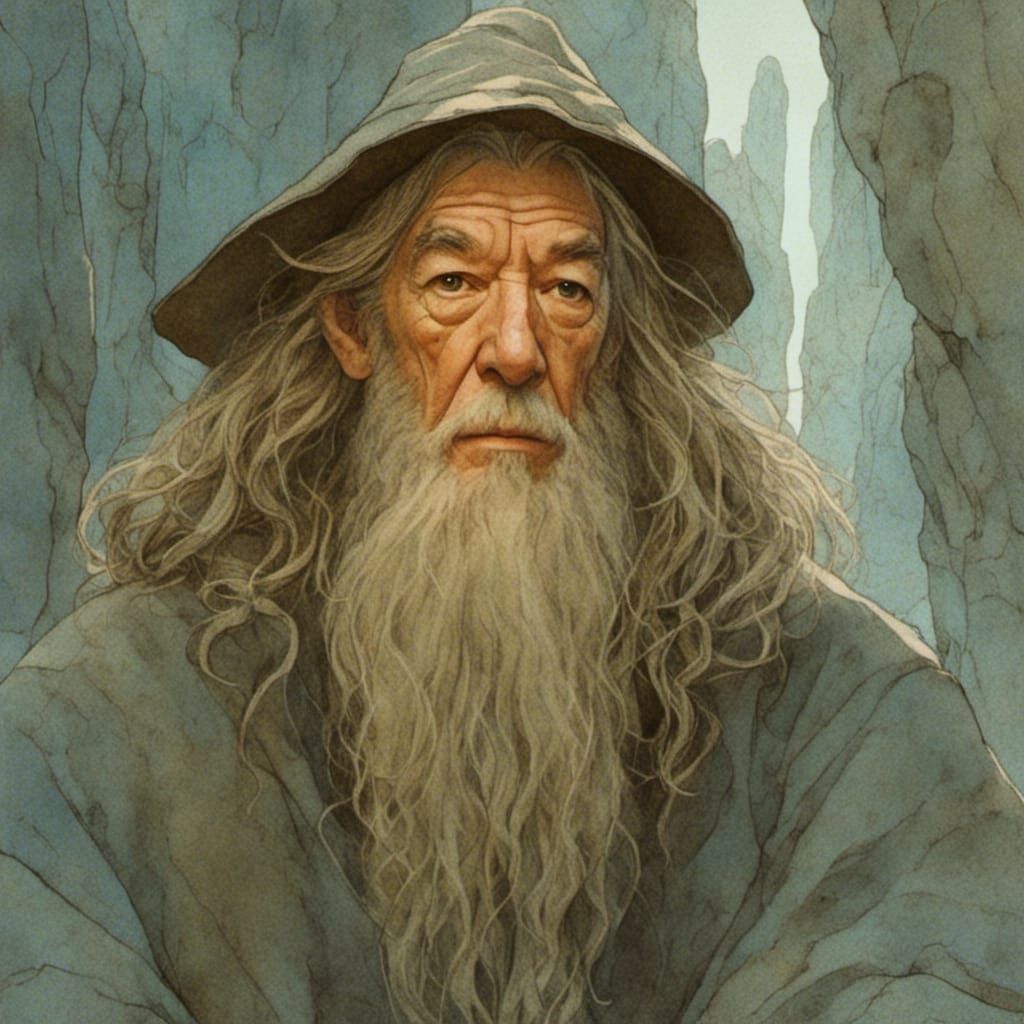 Ian McKellen as Gandalf