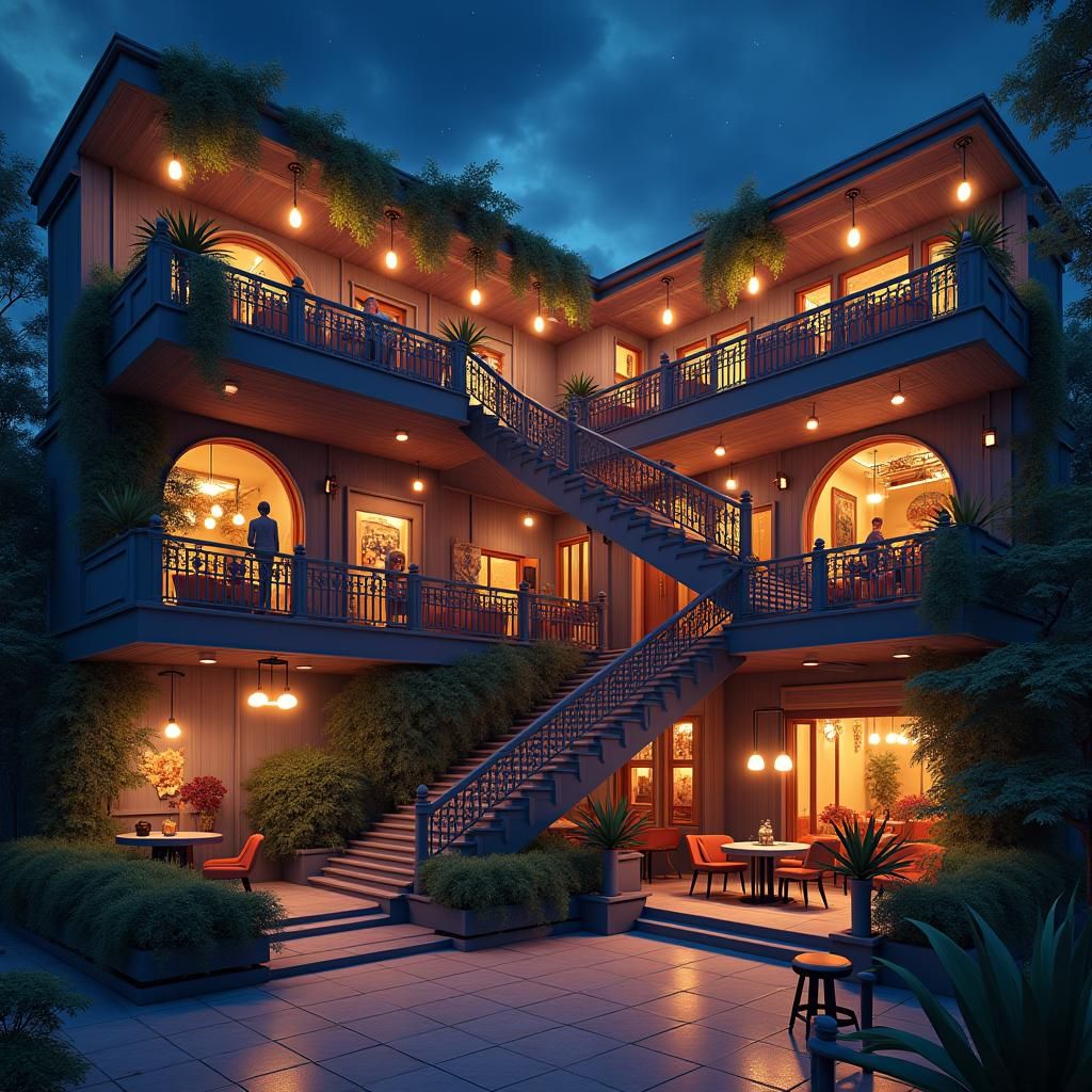 Mystical Restaurant Athirat Yatra in Fantasy Art