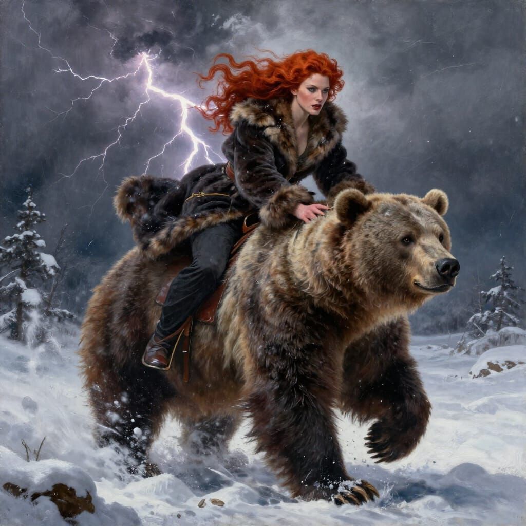 The Woman and The Bear