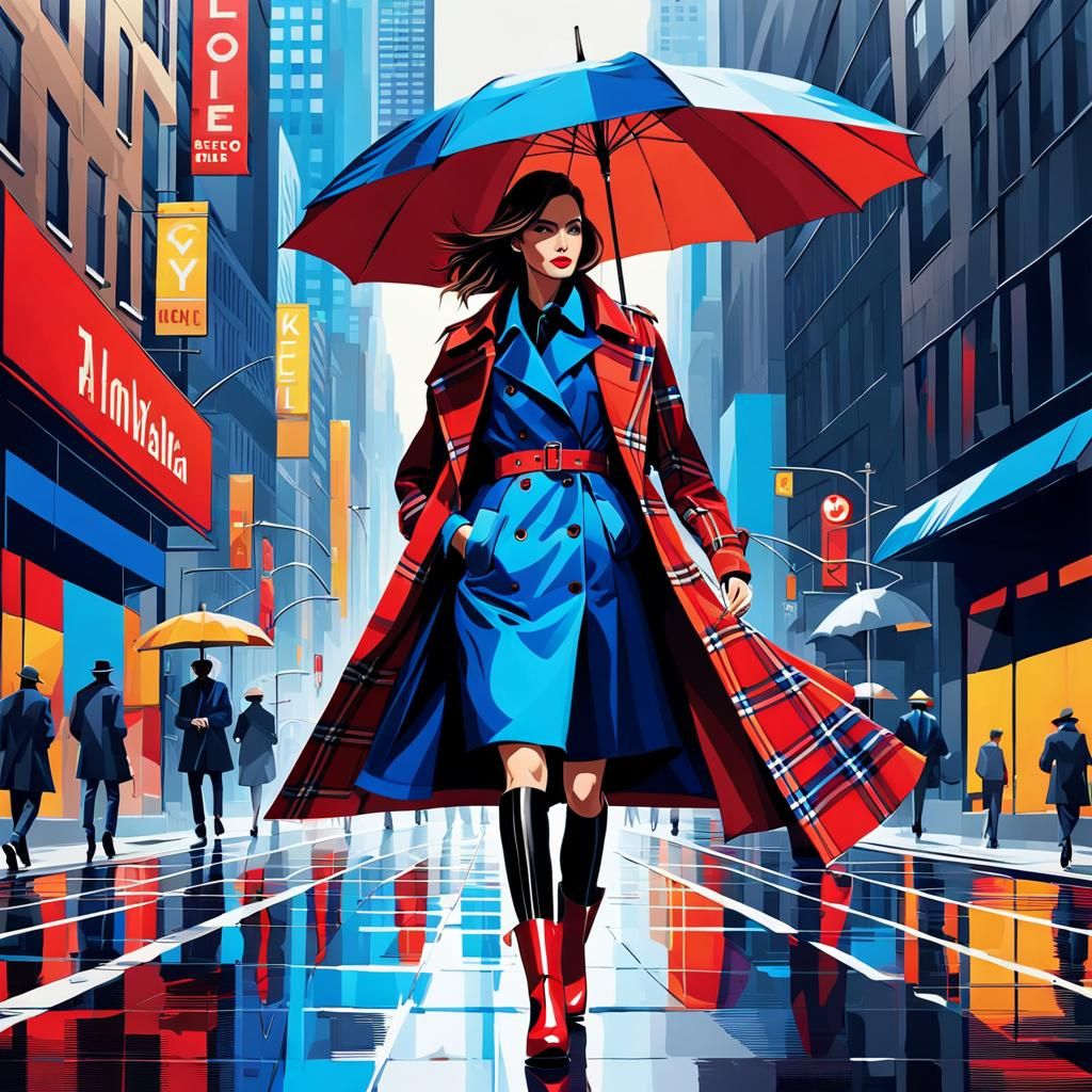 Metropolis Plaid Chic