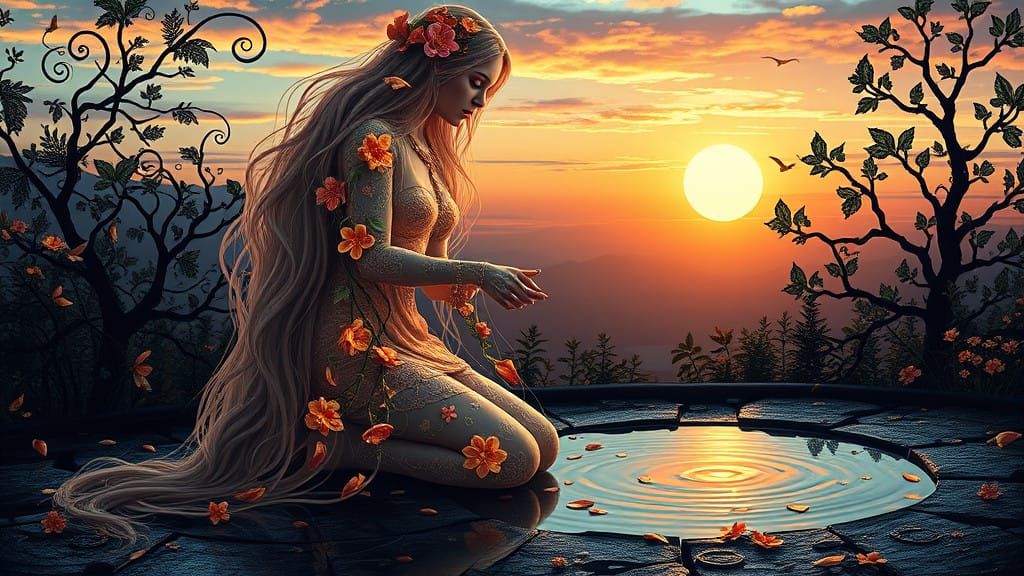 Glowing Human Embodies Resilience and Self-Improvement in Et...