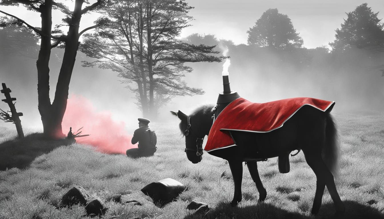 Hidden Forest Glade with Sunbeams and Ethereal Moss