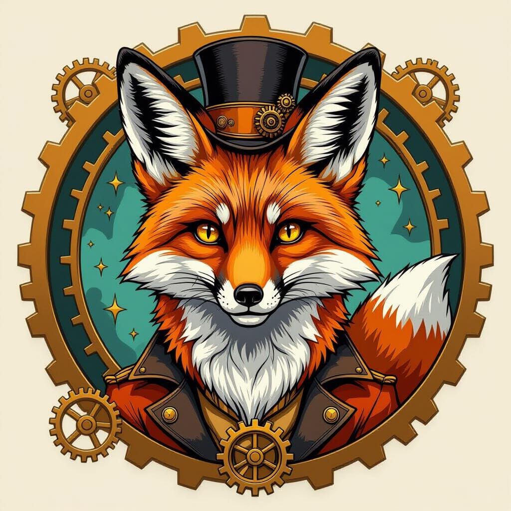 Steampunk Fox
