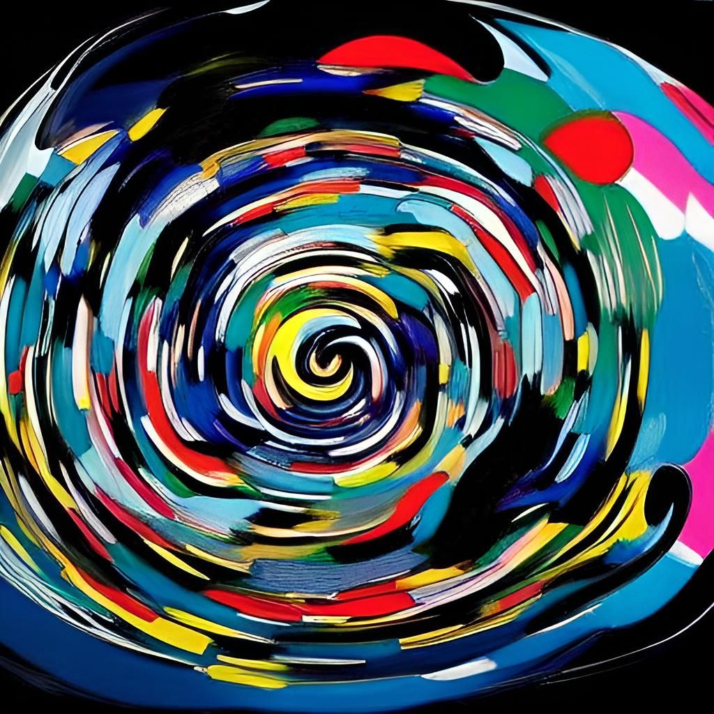 Kaleidoscopic Flow Inspired by Murakami