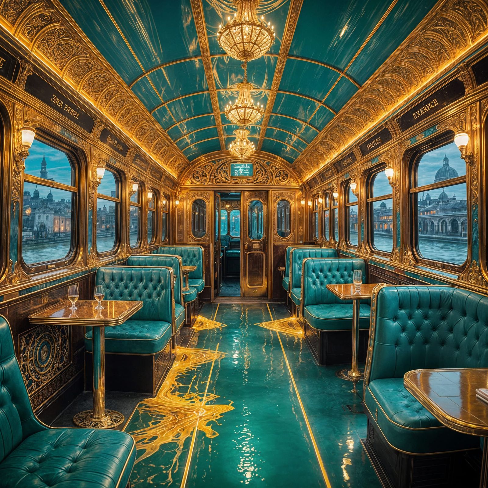 Luxurious Orient Express Train Unites Classic Elegance with....