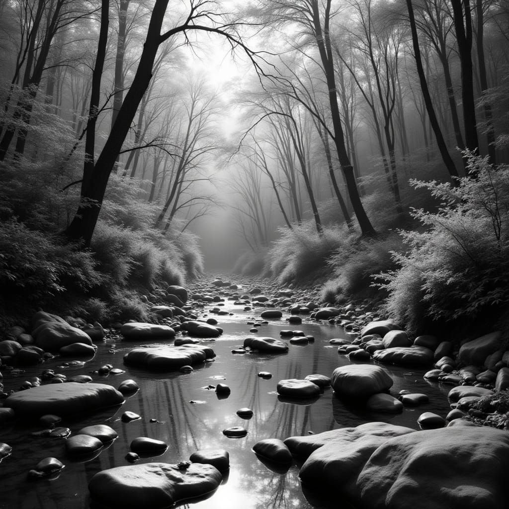 Whispers of the Stream II – Where Light Returns