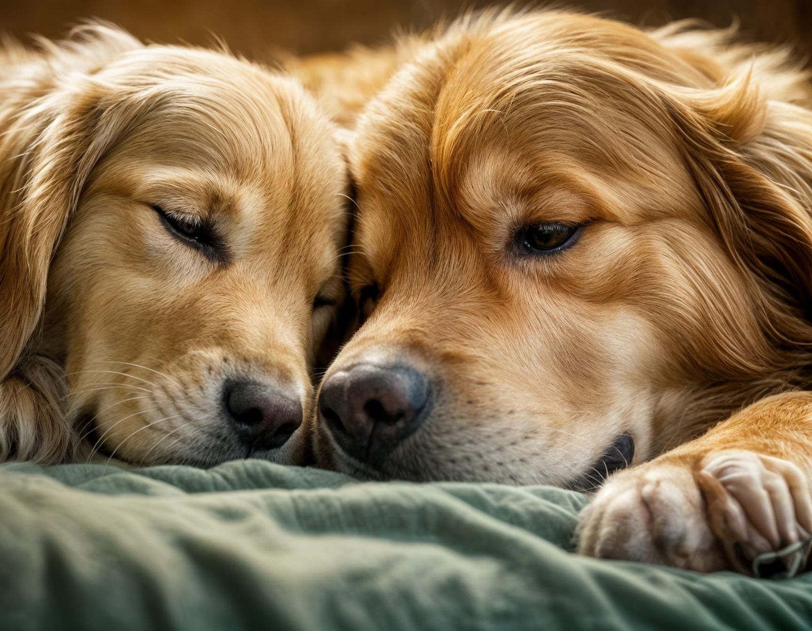 Golden Retriever and Child Share a Heartwarming Moment in Ph...