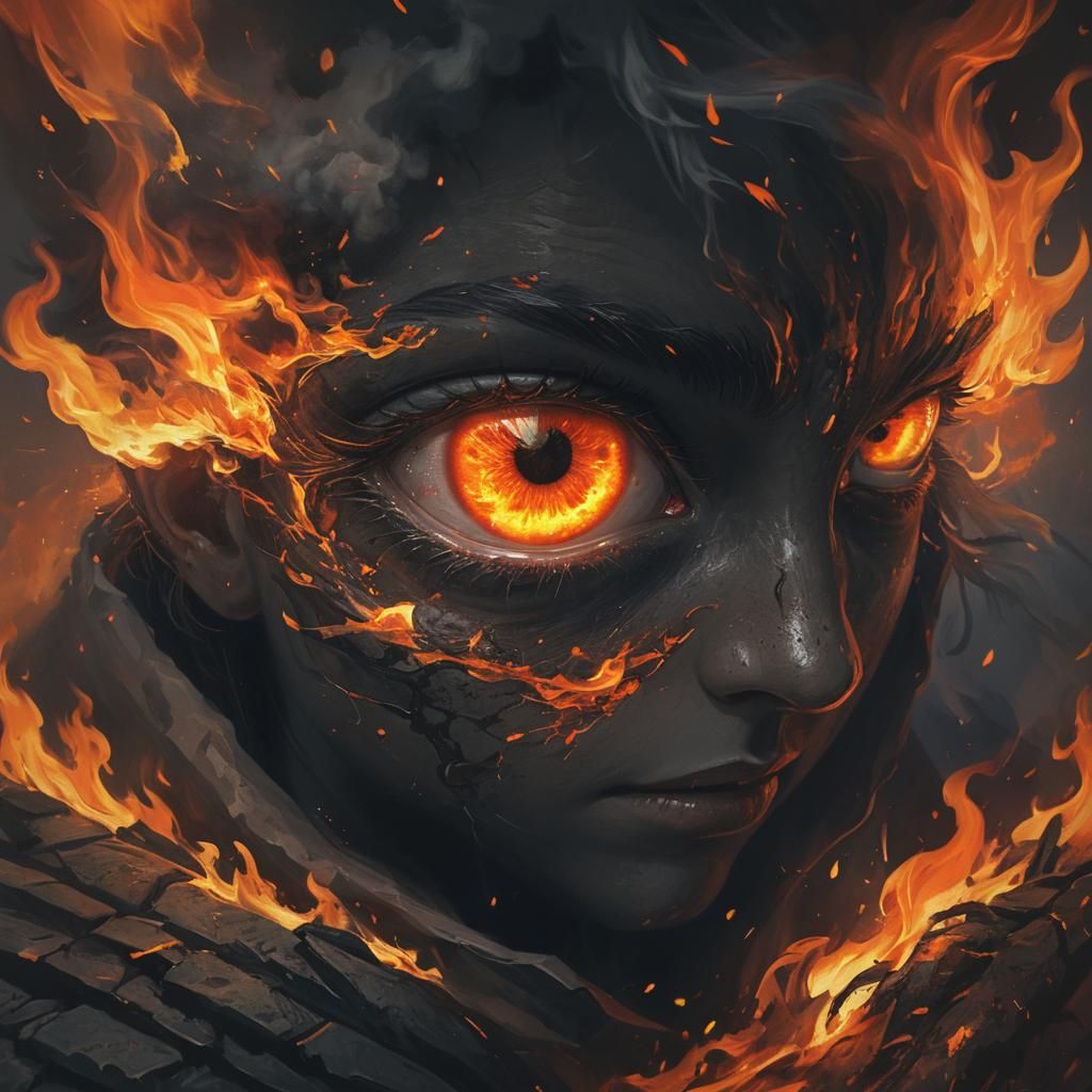 Firey Portrait