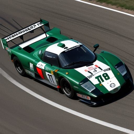 Mazda 787b Engine Illustration