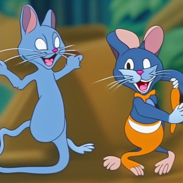 Tom and Jerry AI Image