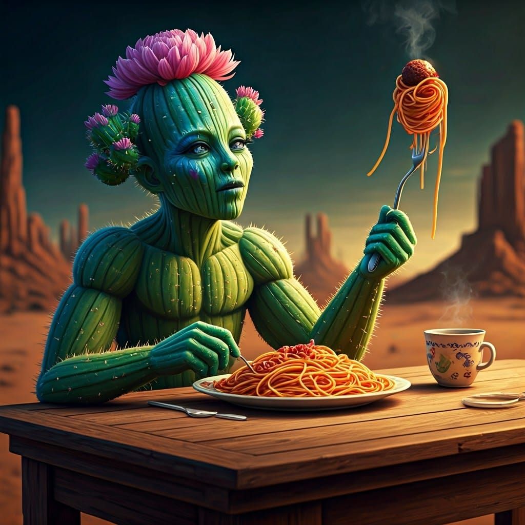 Cactus and Spaghetti: A Desert Fantasy
