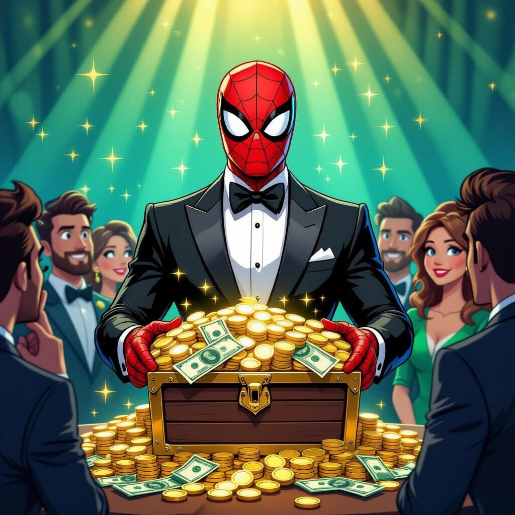 Spiderman's Riches: A Hero's Treasure