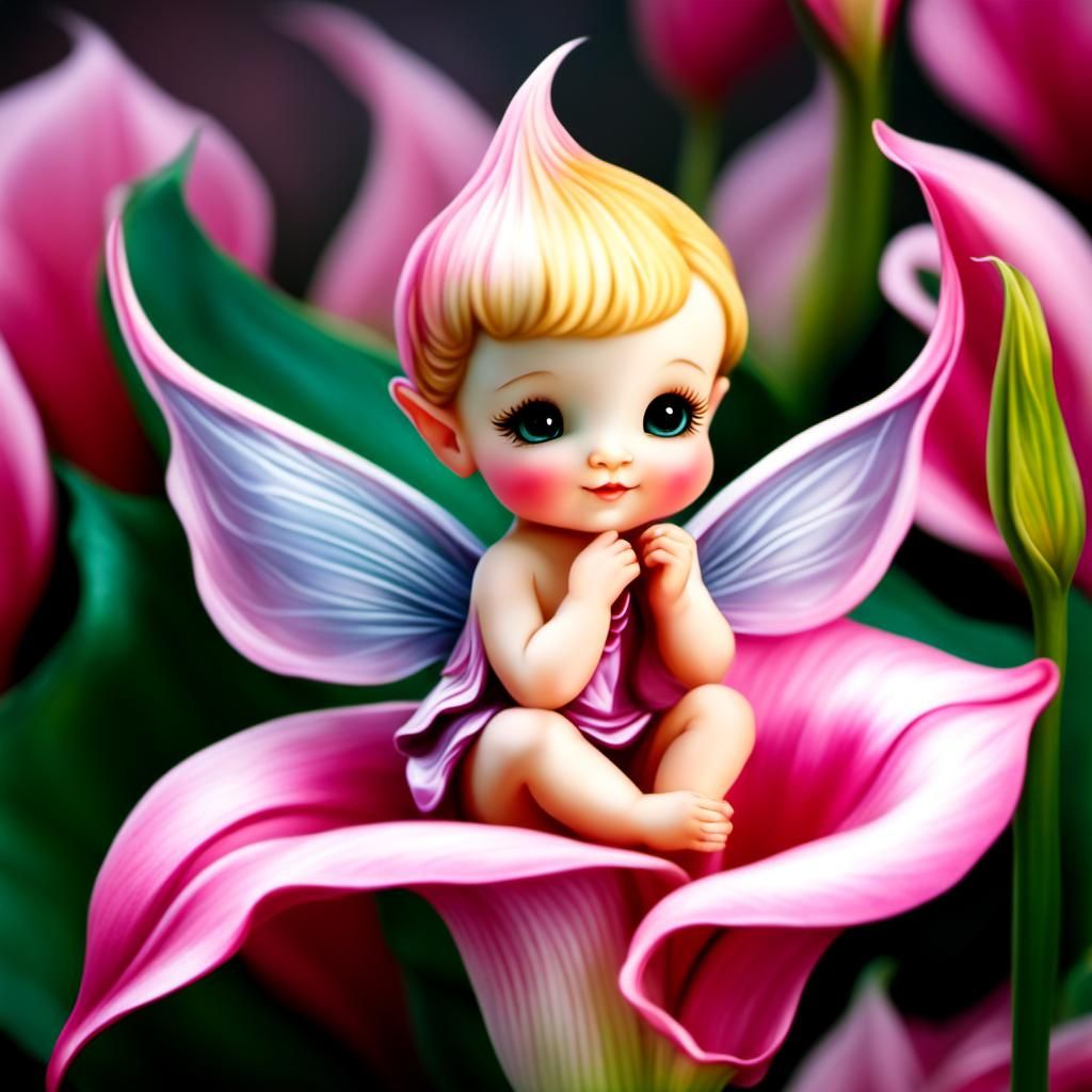 Little Baby Flower Fairy