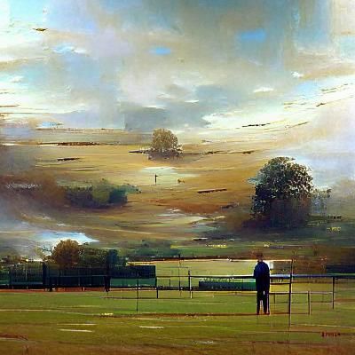 Oil Painting in James Gurney Style
