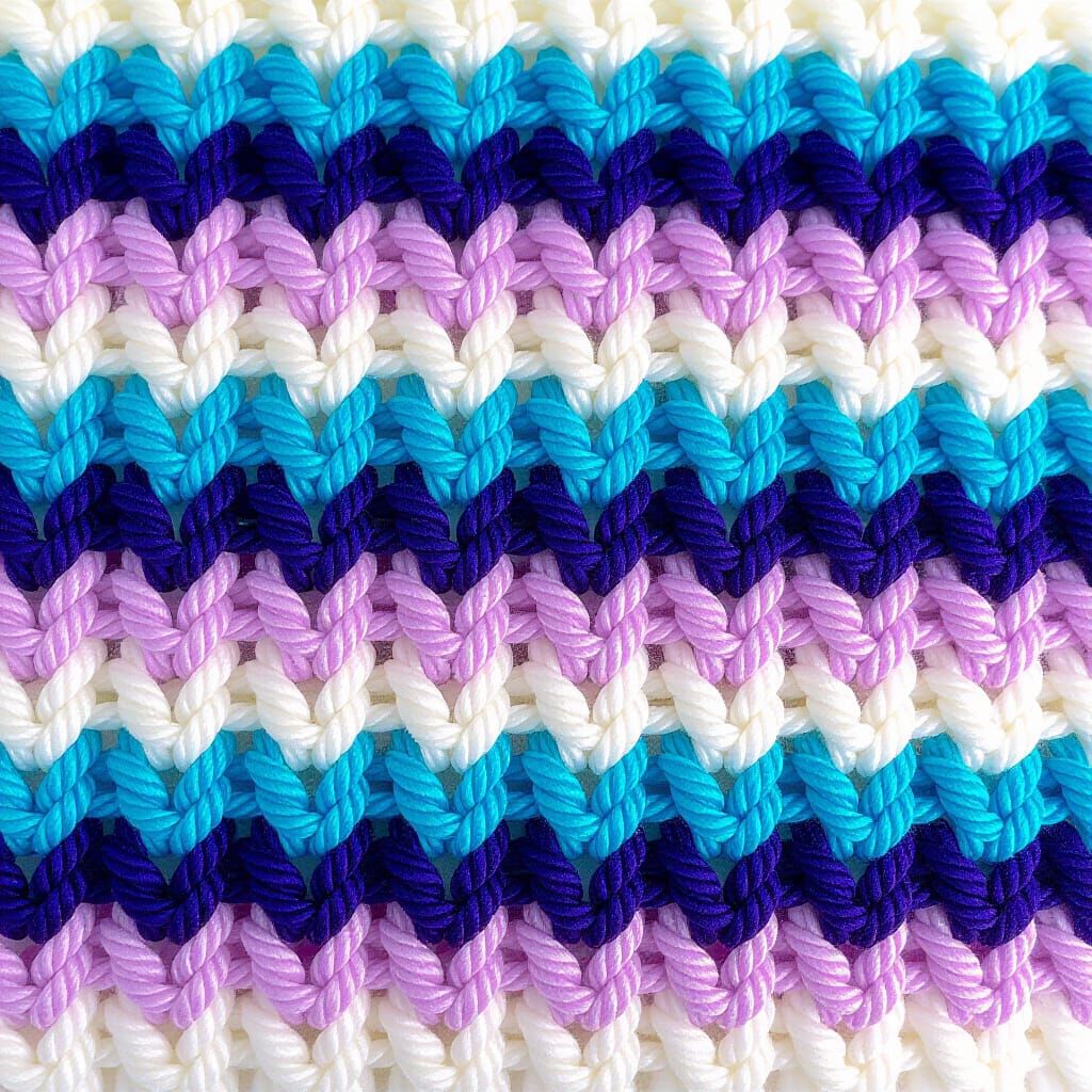 Crochet Quaver Tone Ripping Yarn Art