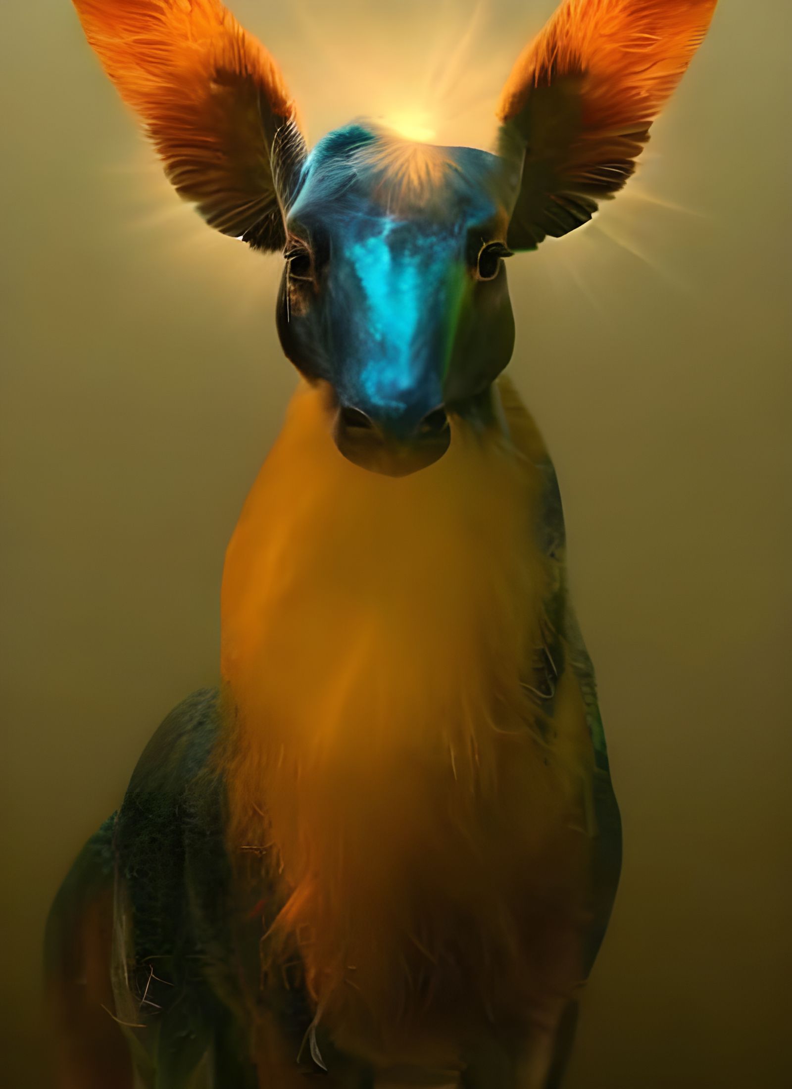 Fantastic Creatures Populate a Surreal Future City