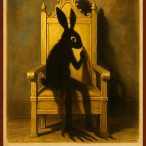 Ominous Throne, Whispering Rabbit: Goya-esque Claymation