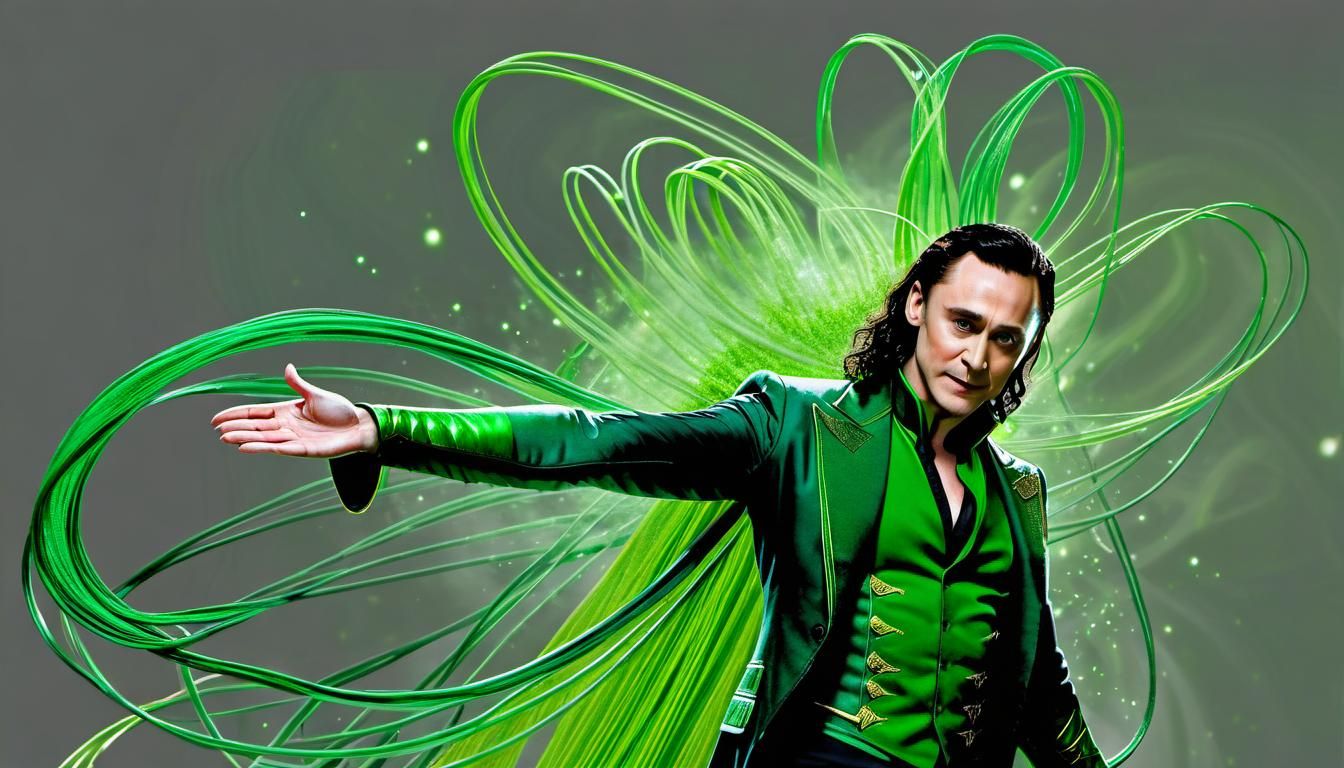 Ethereal Loki Spaghetti Transformation Concept Drawing