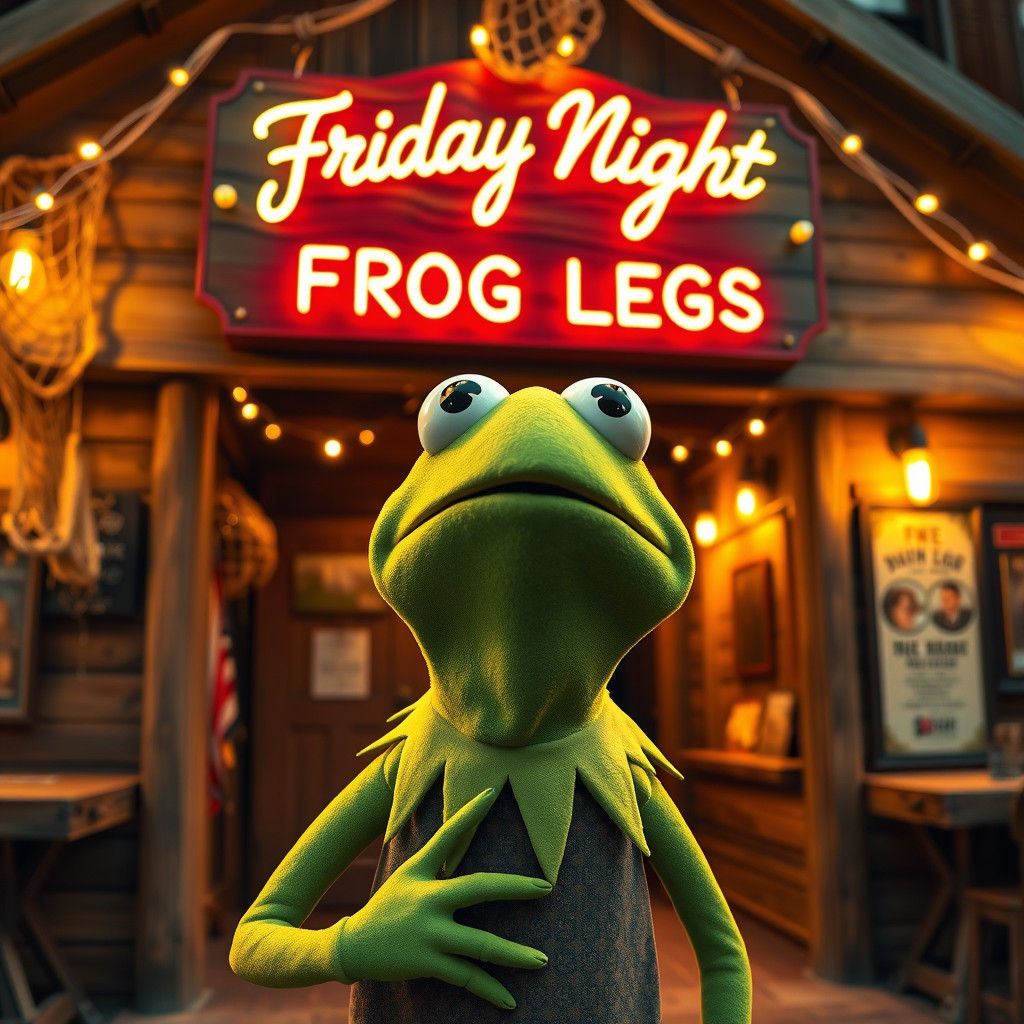 Kermit's Horrified Discovery: Friday Night Frog Legs