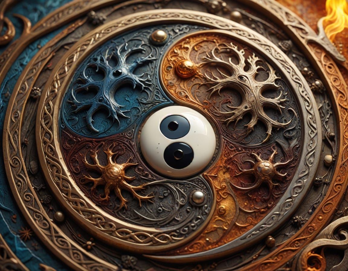 Celtic Witch Casting Spells in Medieval Scotland