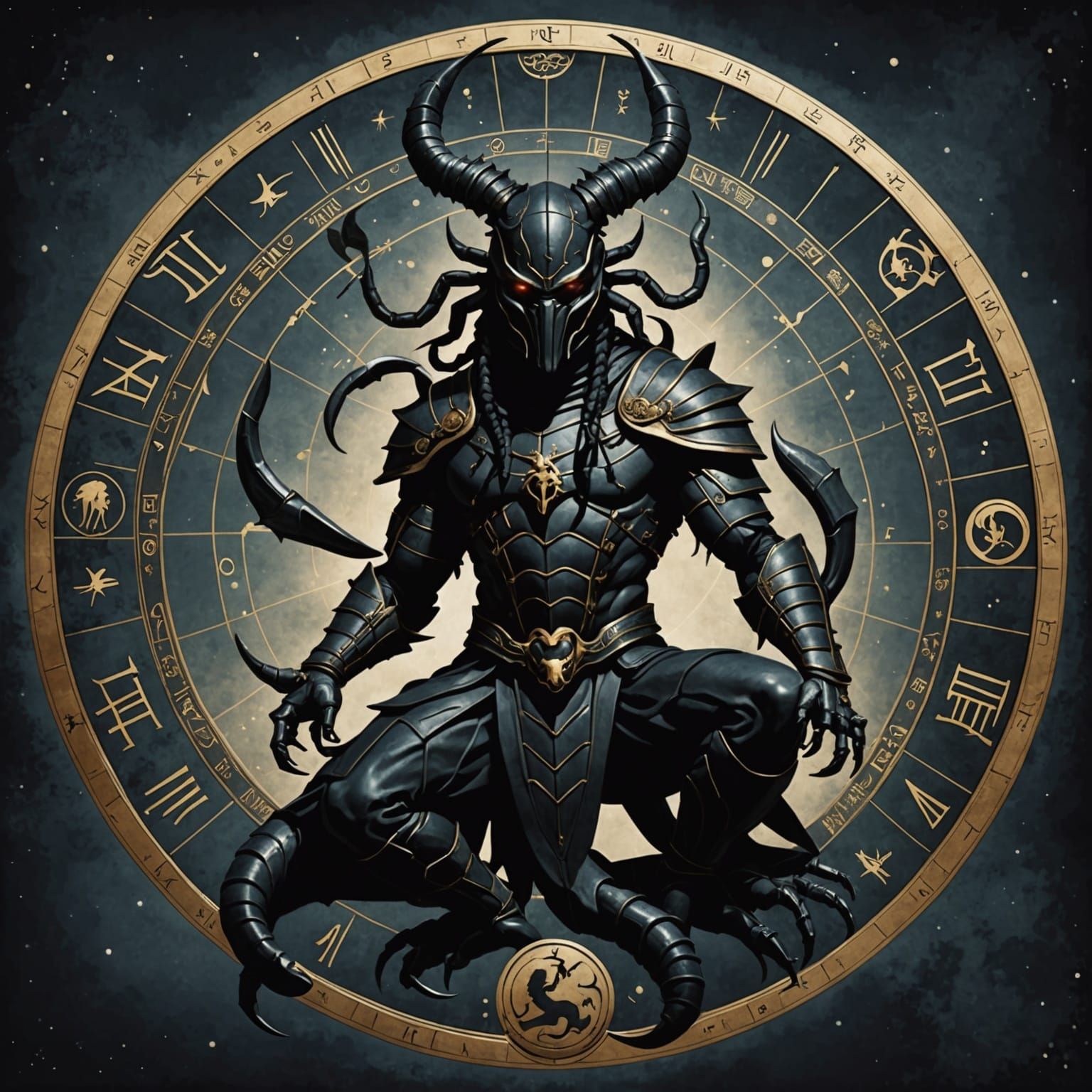 Dark Scorpion Demigod: Astrological Horoscope