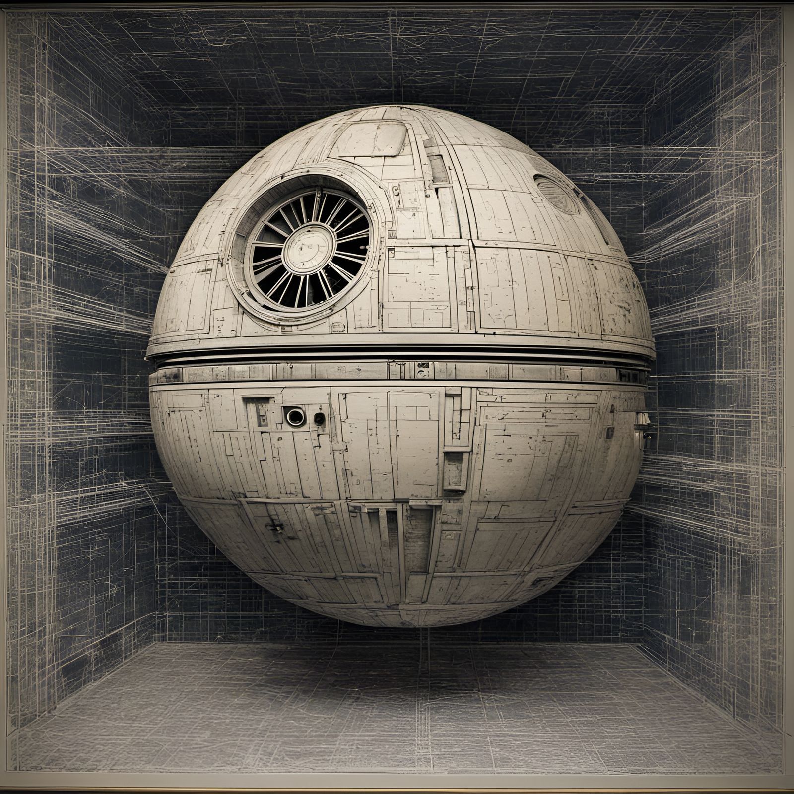 Architectural Blueprints For The Death Star (Continued)