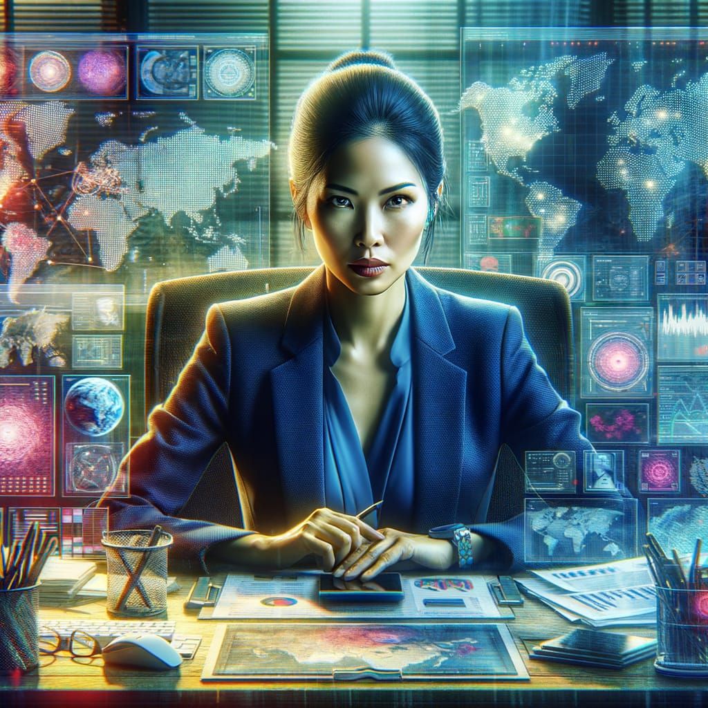 Empowering Woman Oversees Global Operations