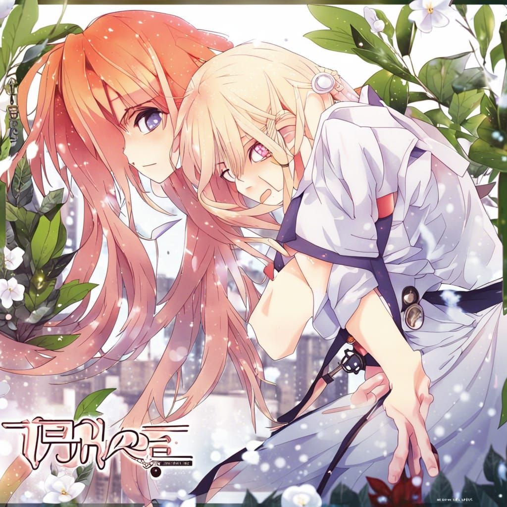 Tsundere Character in Anime Key Visual Style