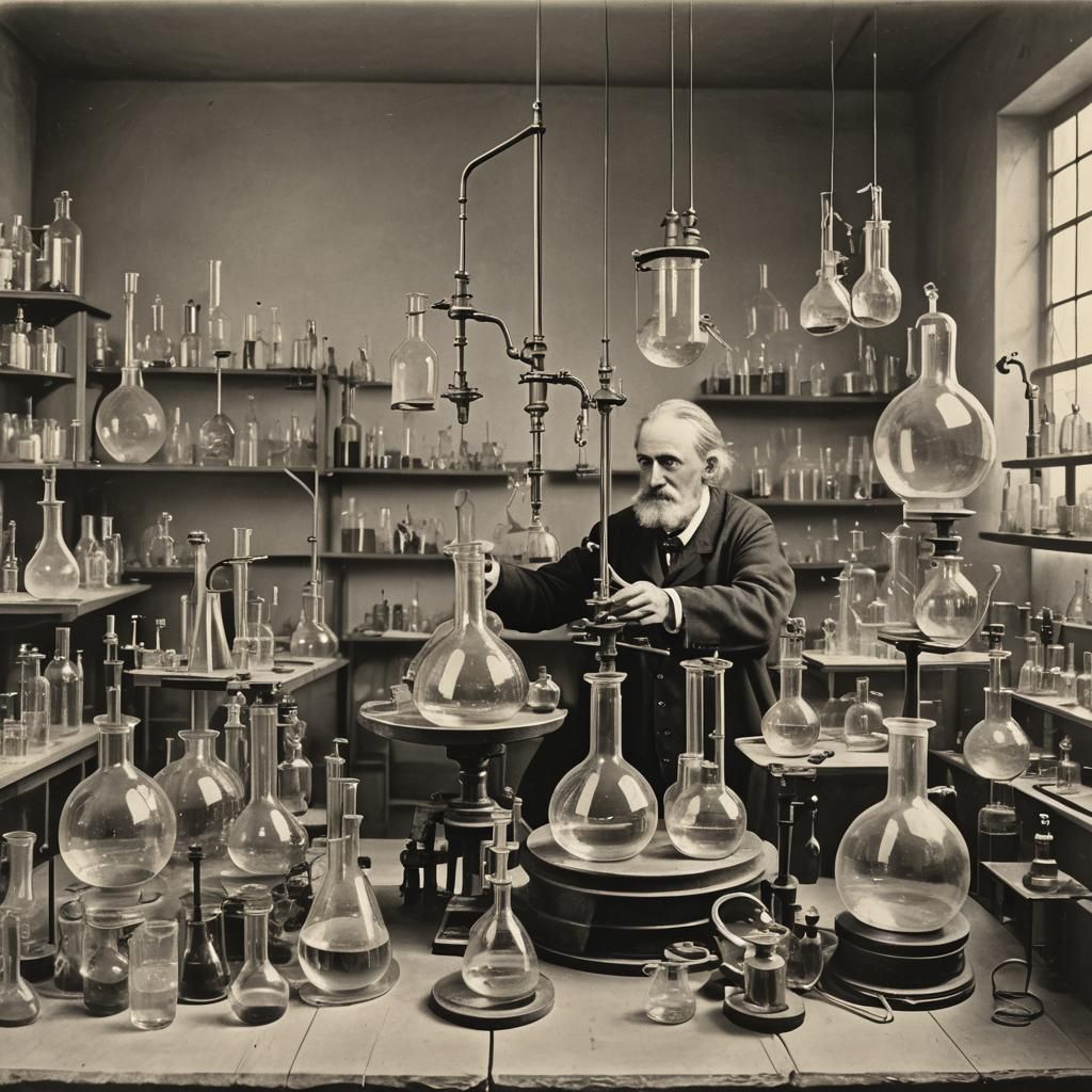 Alchemic Experiments in Dark Laboratory