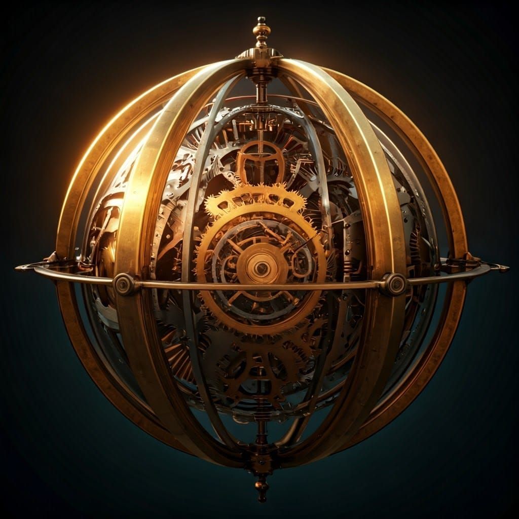 Brass and Steel Clockwork Orb