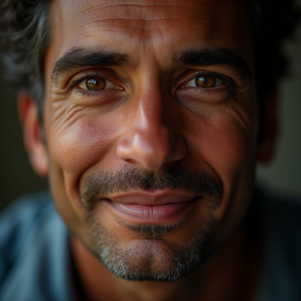 Determined Professional Portrait, Success in Studio Lighting