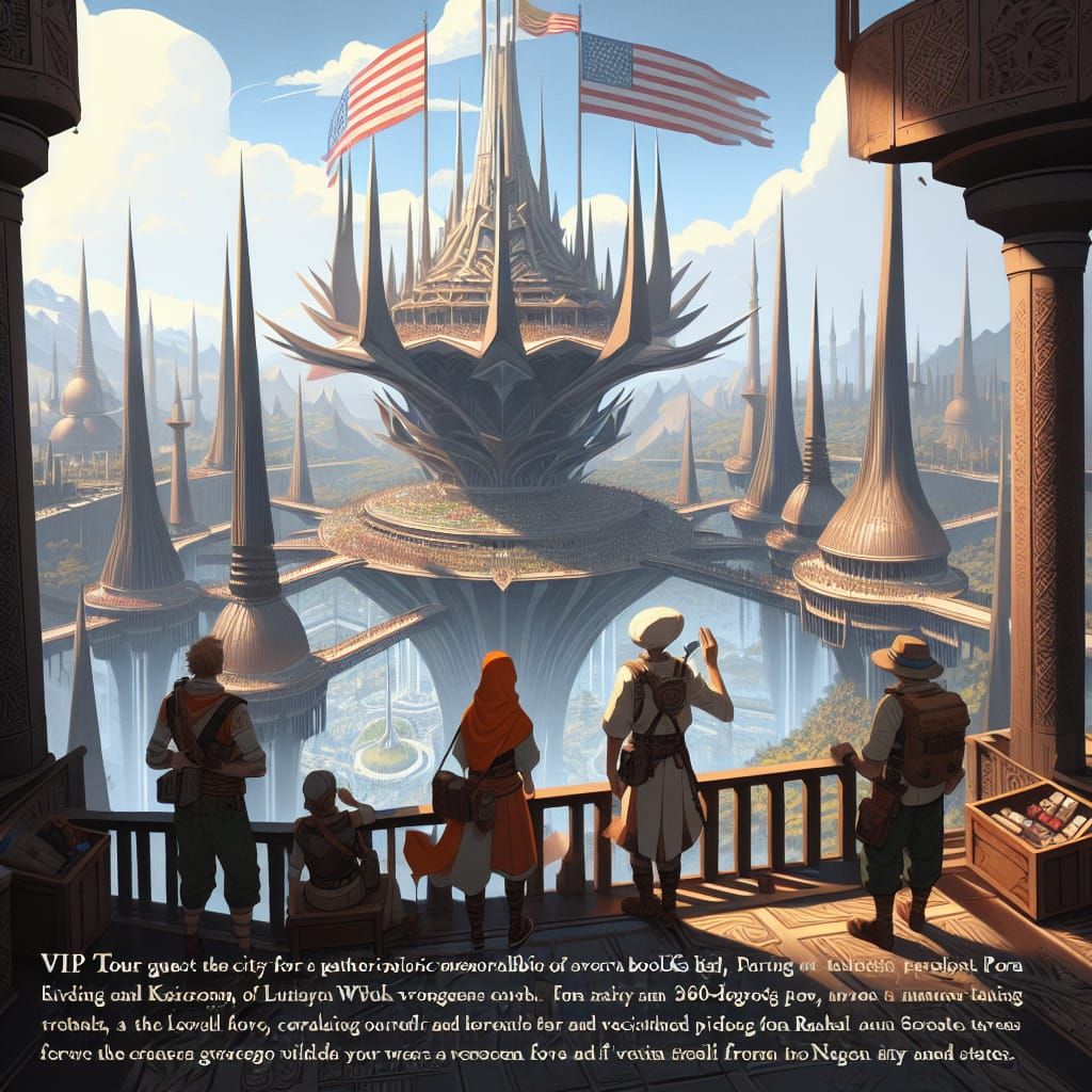 City of Azancor: Patriotic Military Might and Grand Vistas