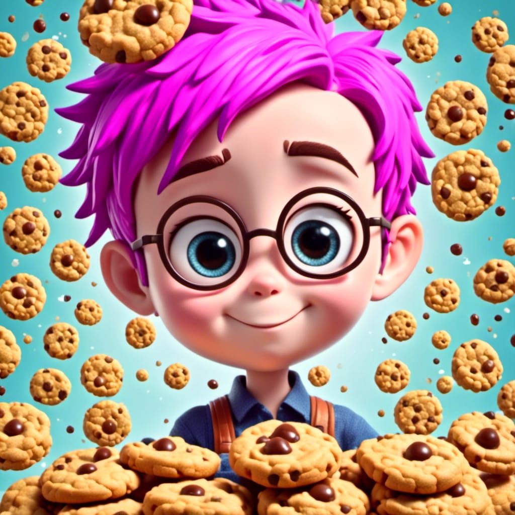 Mutated Cookie in High Definition with Dynamic Lighting