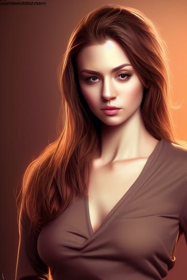 Photorealistic Portrait of a Beautiful Woman