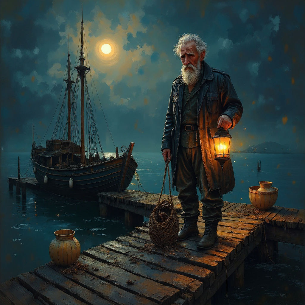 Lantern Light and Empty Net