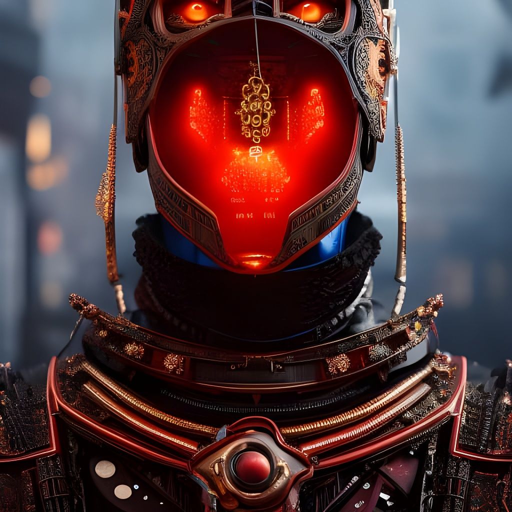 Filigree Heart Android in Ukiyo-e Mansion