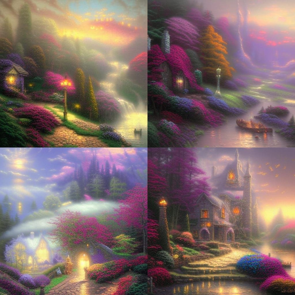 Ethereal Nightmare: Dreamlike Fantasy Art