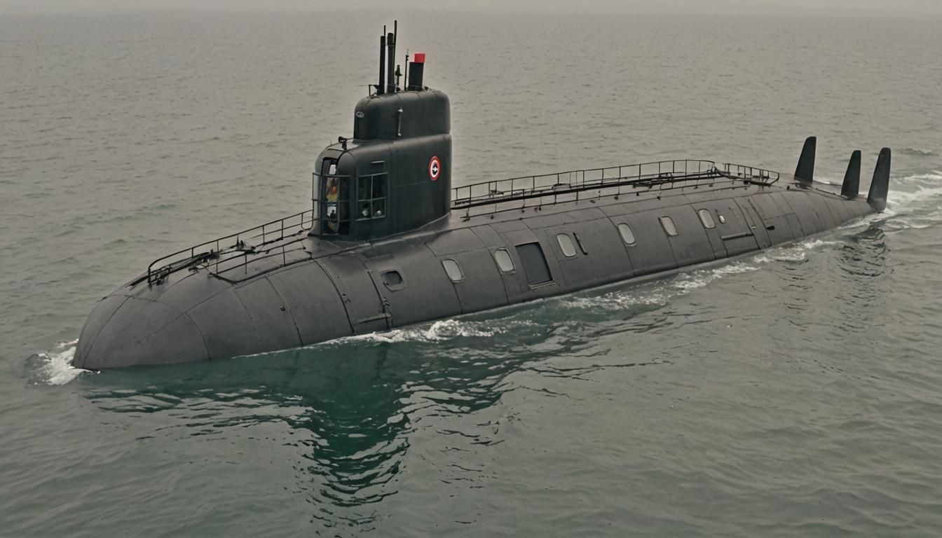 Submarine with screen doors