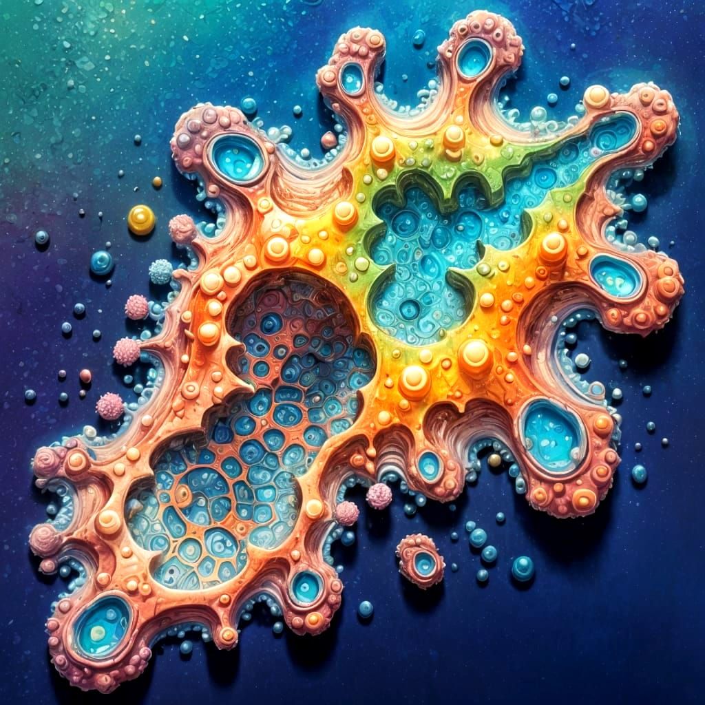 Rainbow Amoeba in Borderlands Style